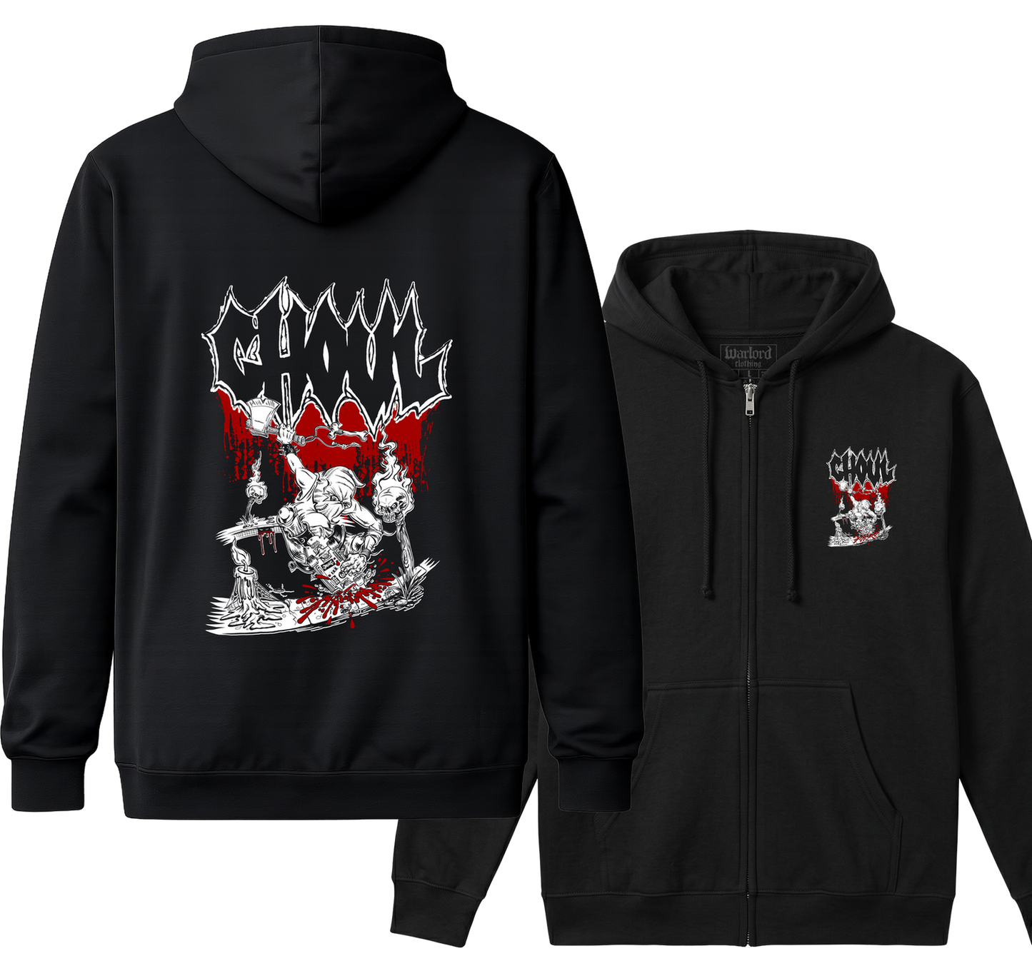 Ghoul - Zipper Hoodie
