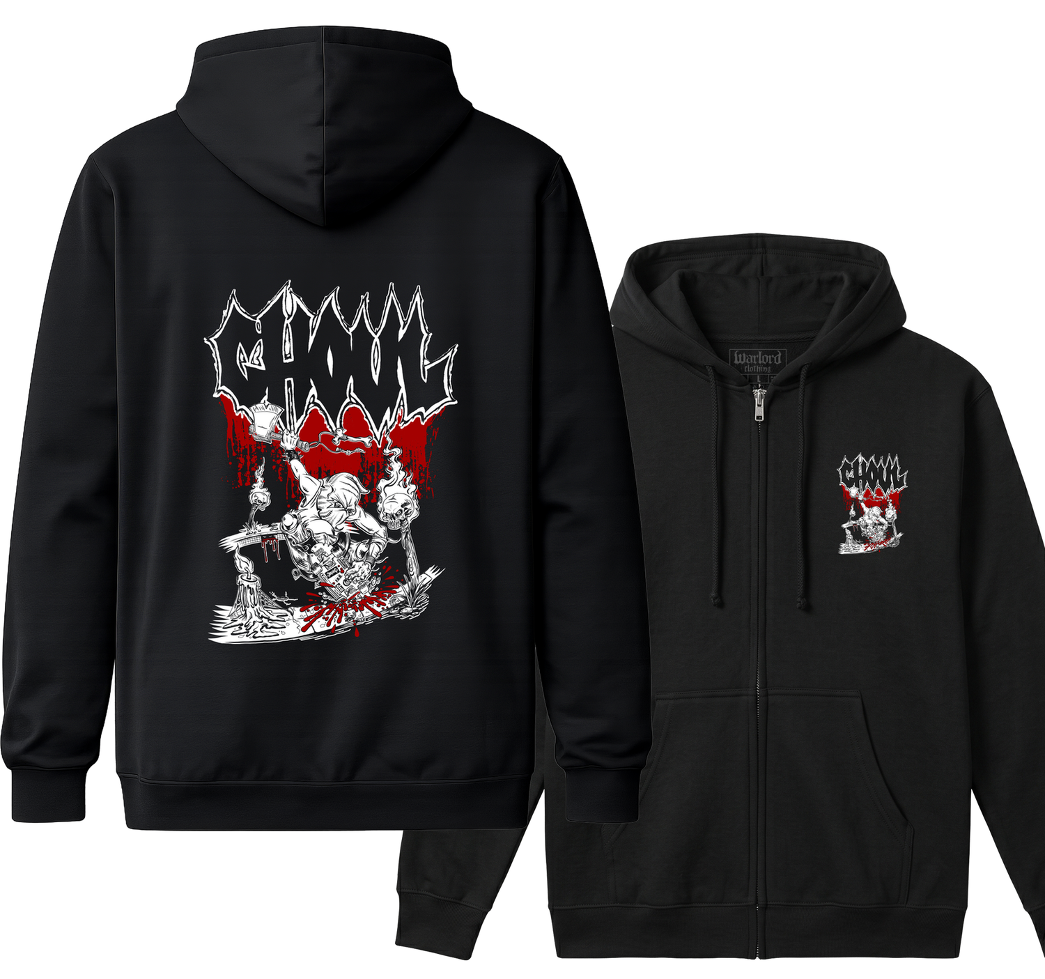 Ghoul - Zipper Hoodie