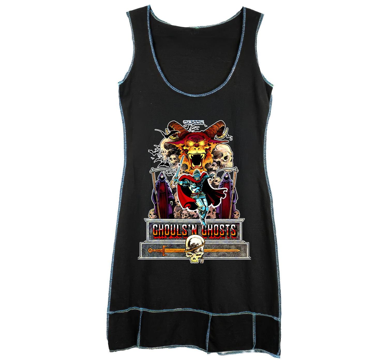 Ghouls N Ghosts - T-Shirt Dress