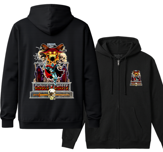 Ghouls N Ghosts - Zipper Hoodie