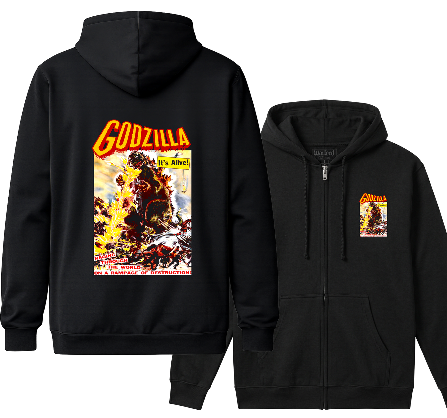 Godzilla - Zipper Hoodie