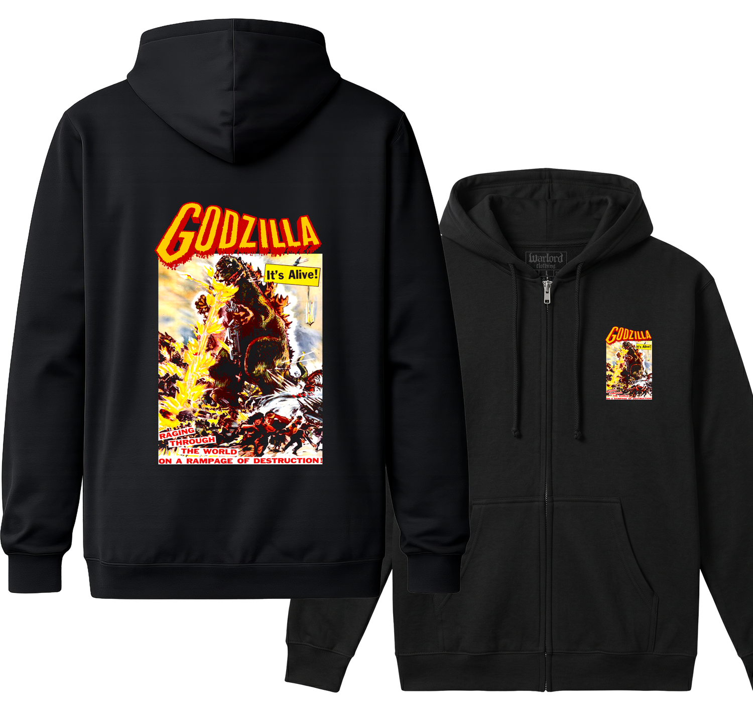 Godzilla - Zipper Hoodie