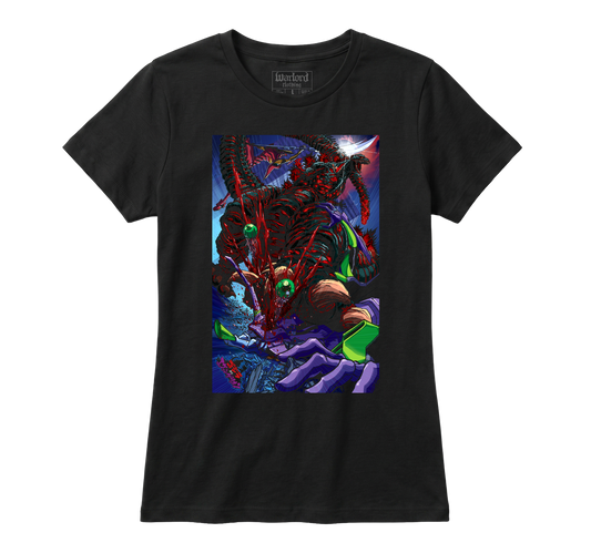 Godzilla VS Evangalion - Girlie Tee