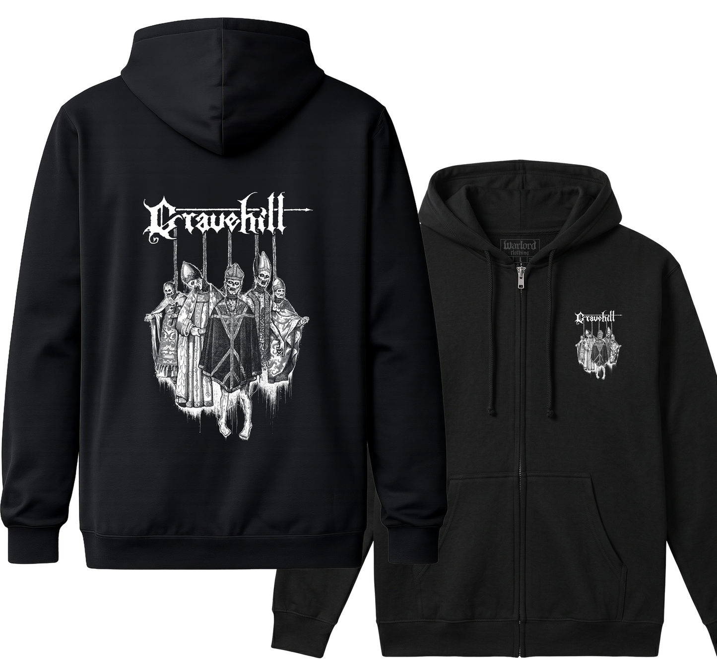 Gravehill - Zipper Hoodie