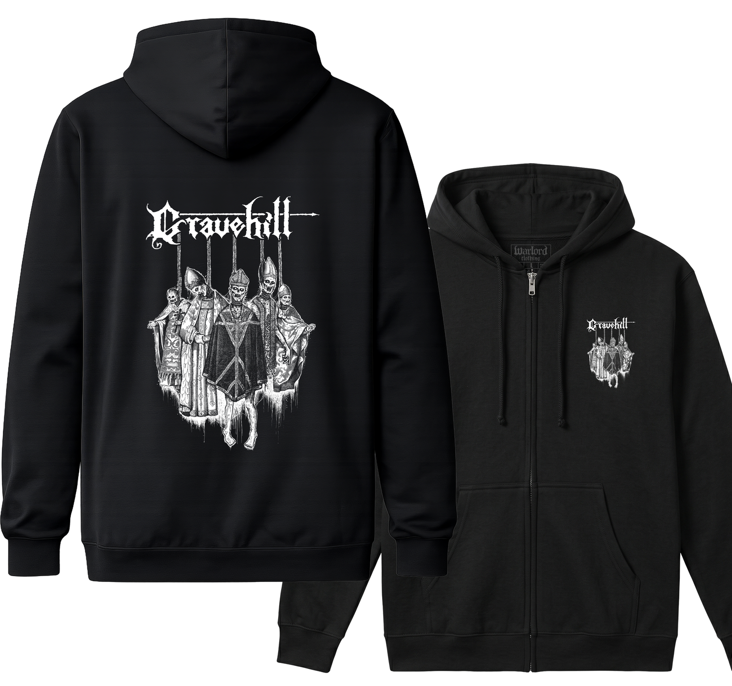 Gravehill - Zipper Hoodie