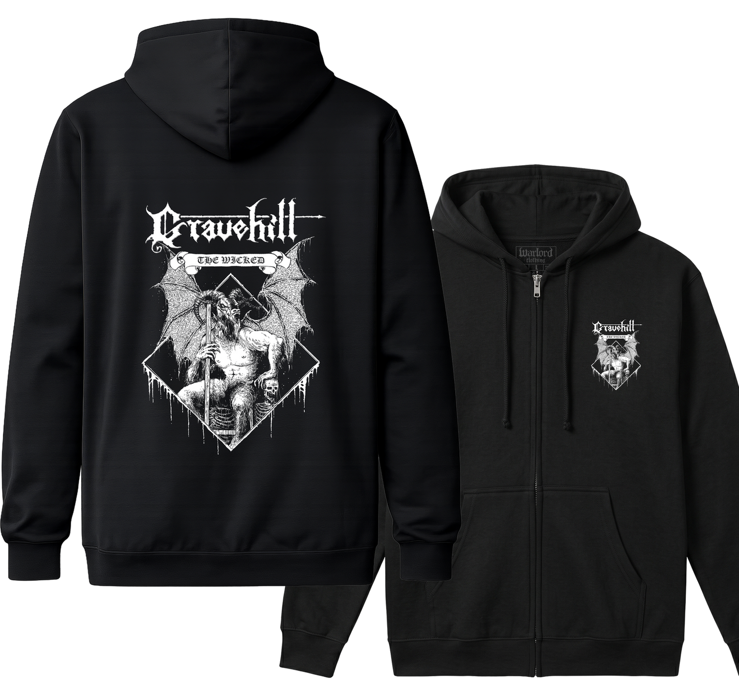 Gravehill - Zipper Hoodie