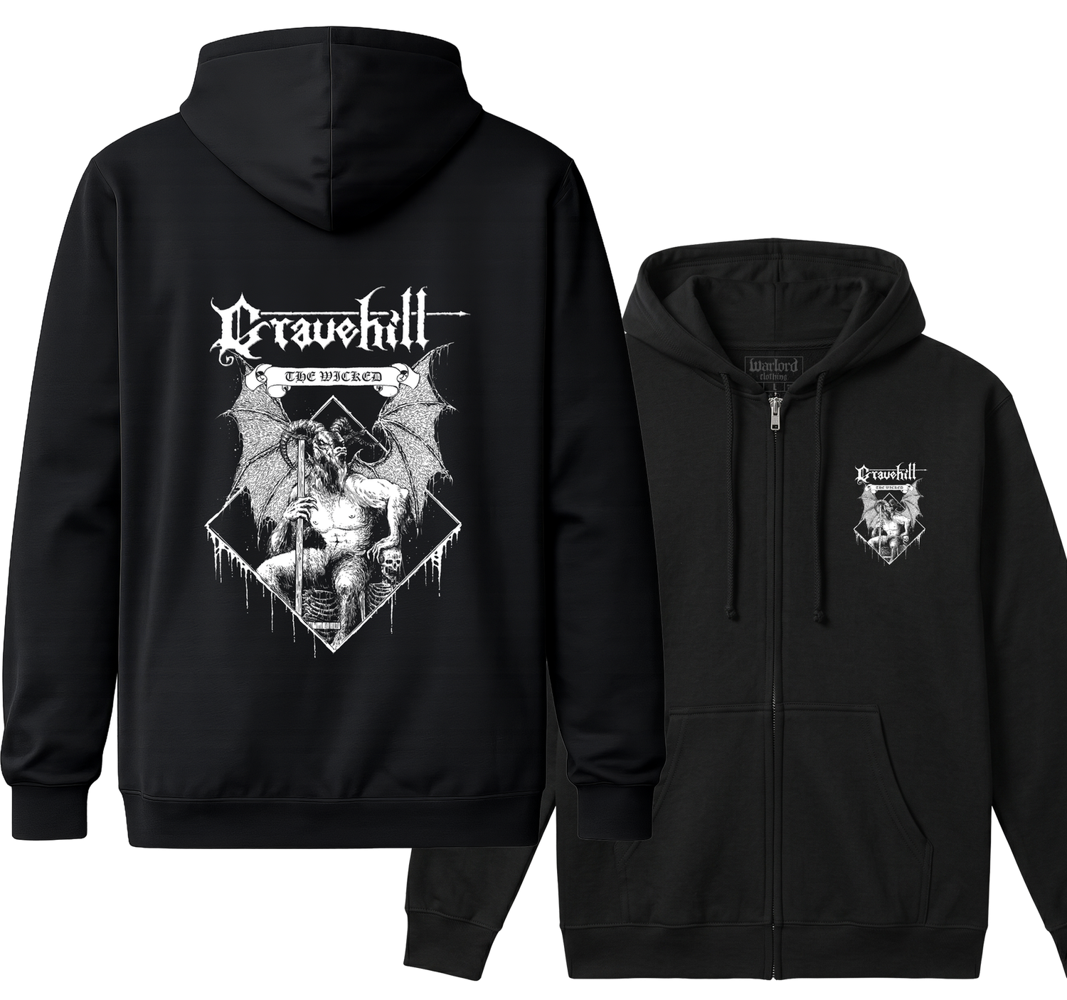 Gravehill - Zipper Hoodie