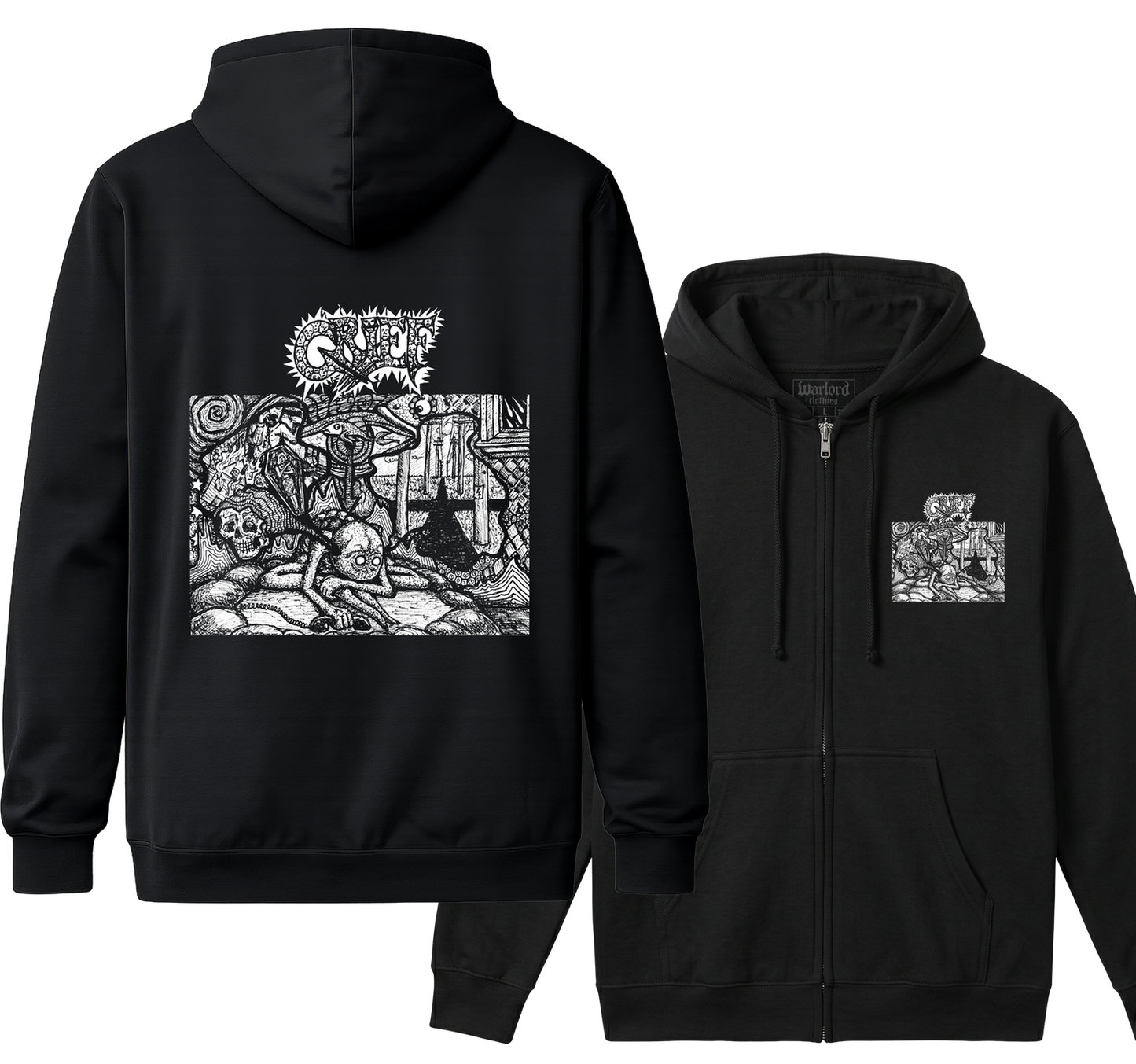 Grief - Zipper Hoodie