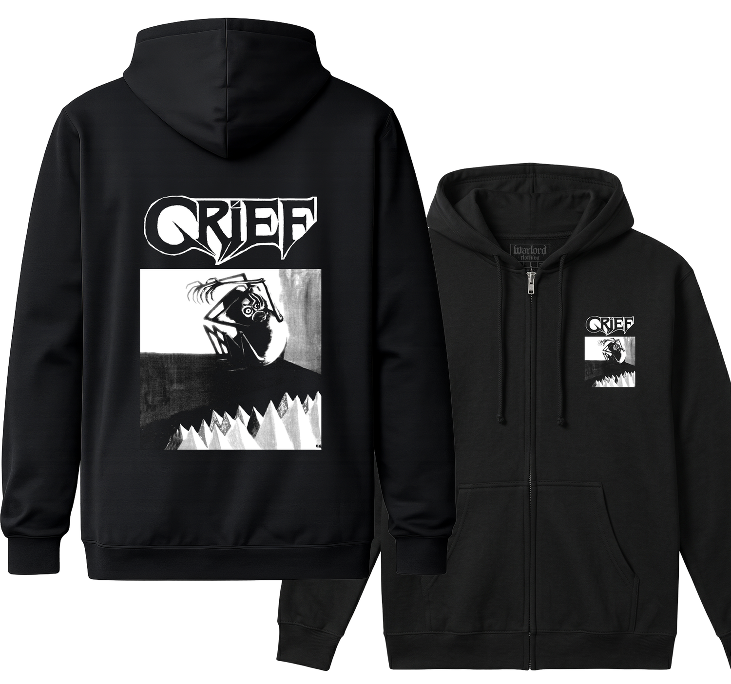 Grief - Zipper Hoodie