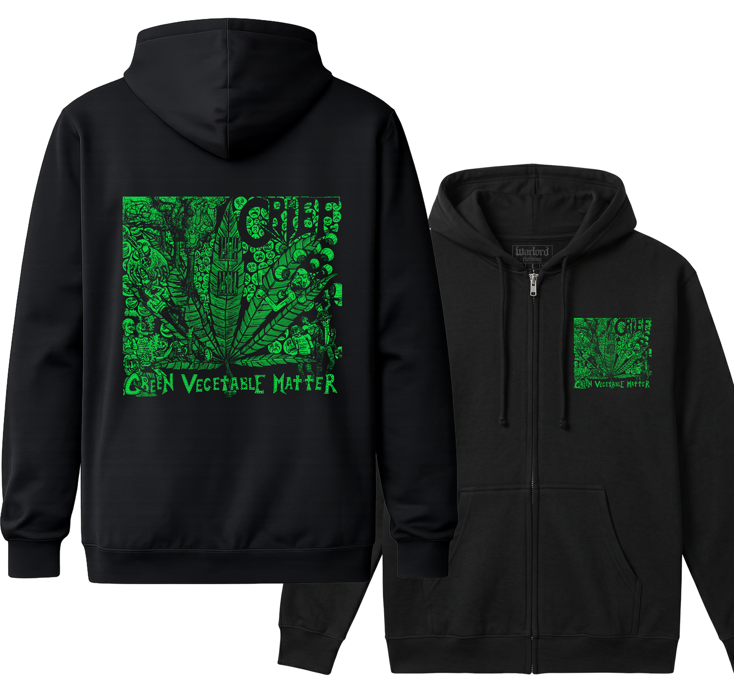 Grief - Zipper Hoodie