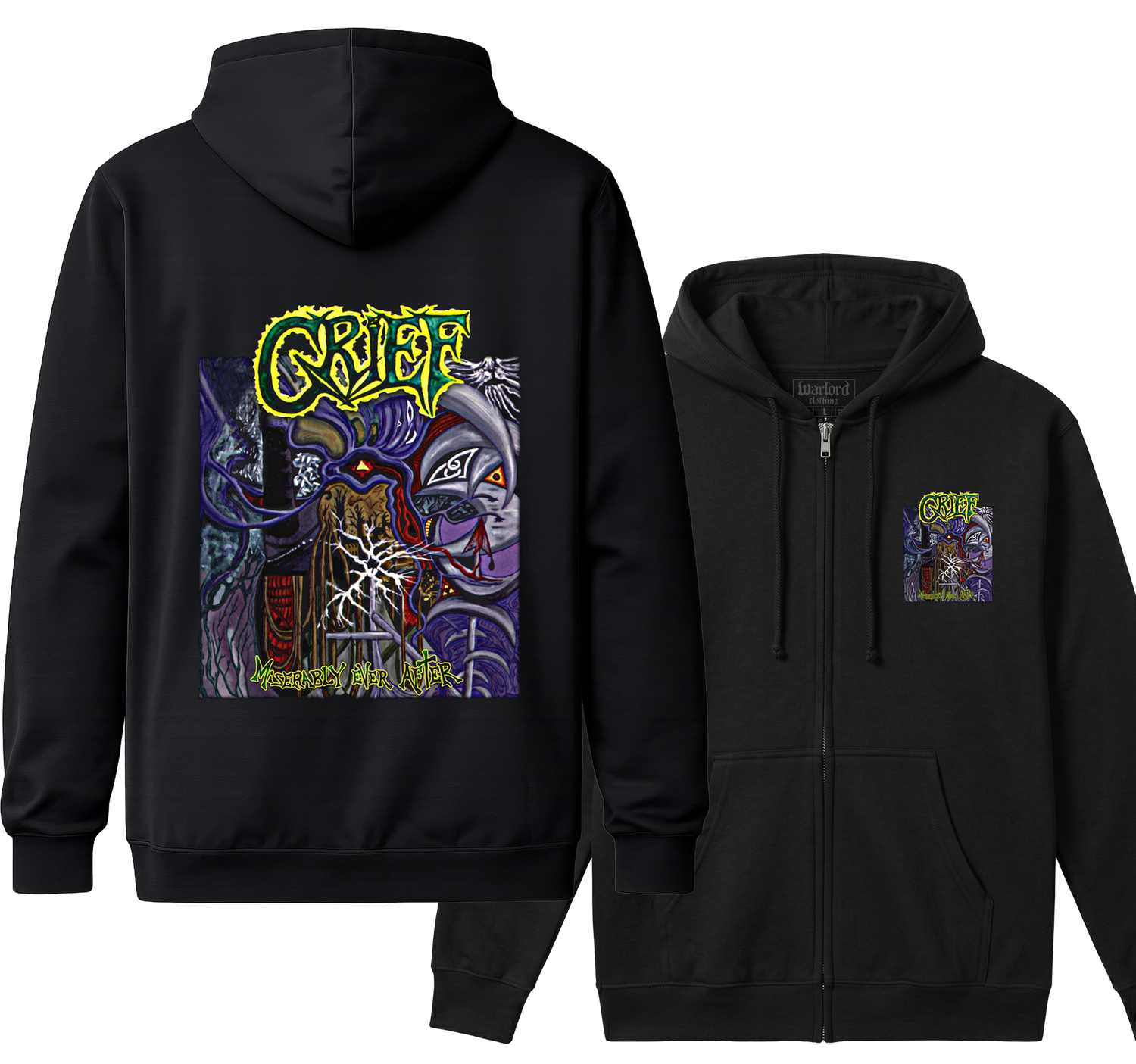 Grief - Zipper Hoodie