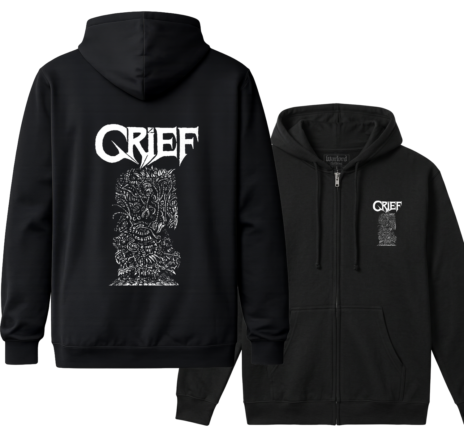 Grief - Zipper Hoodie