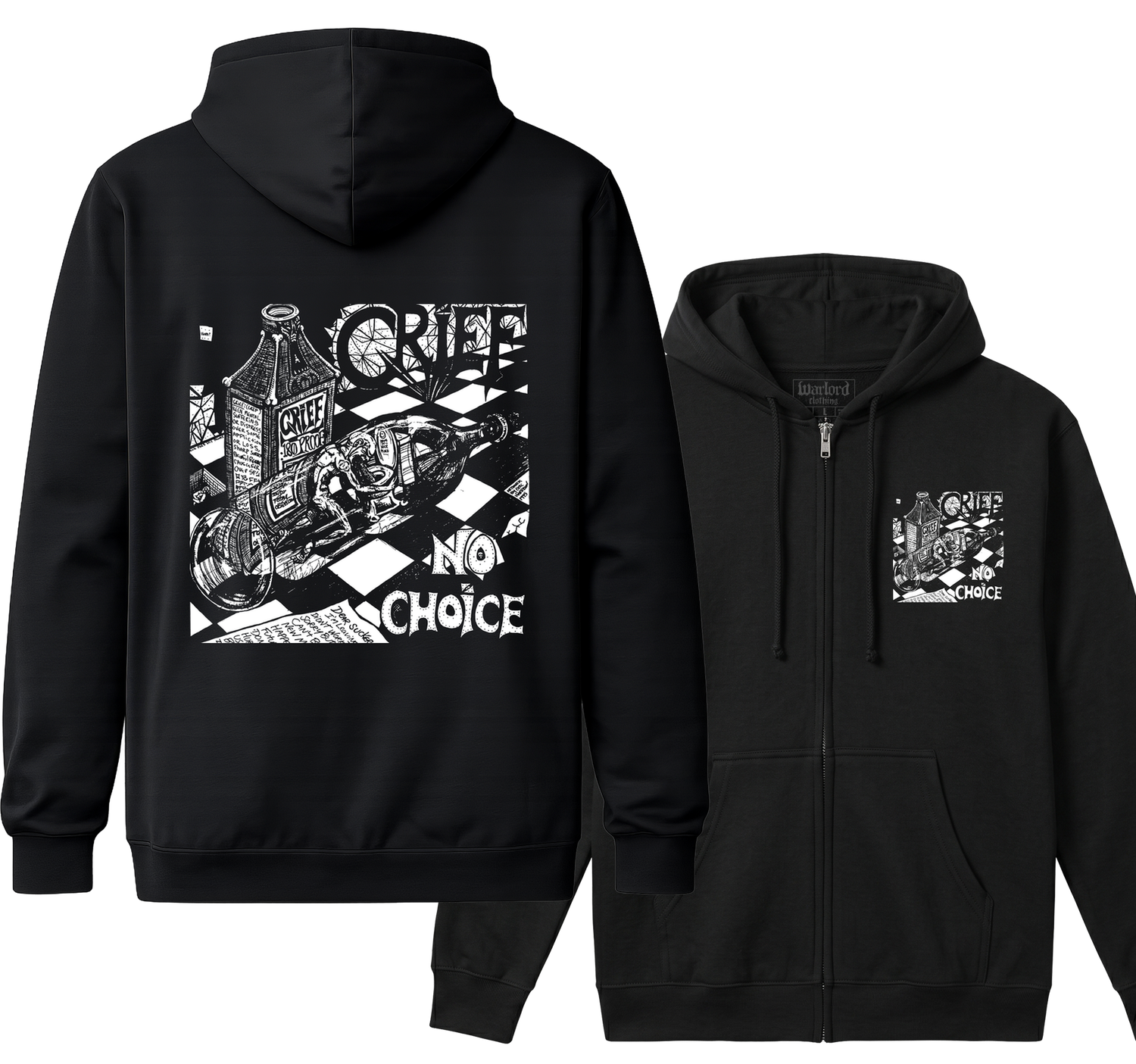 Grief - Zipper Hoodie
