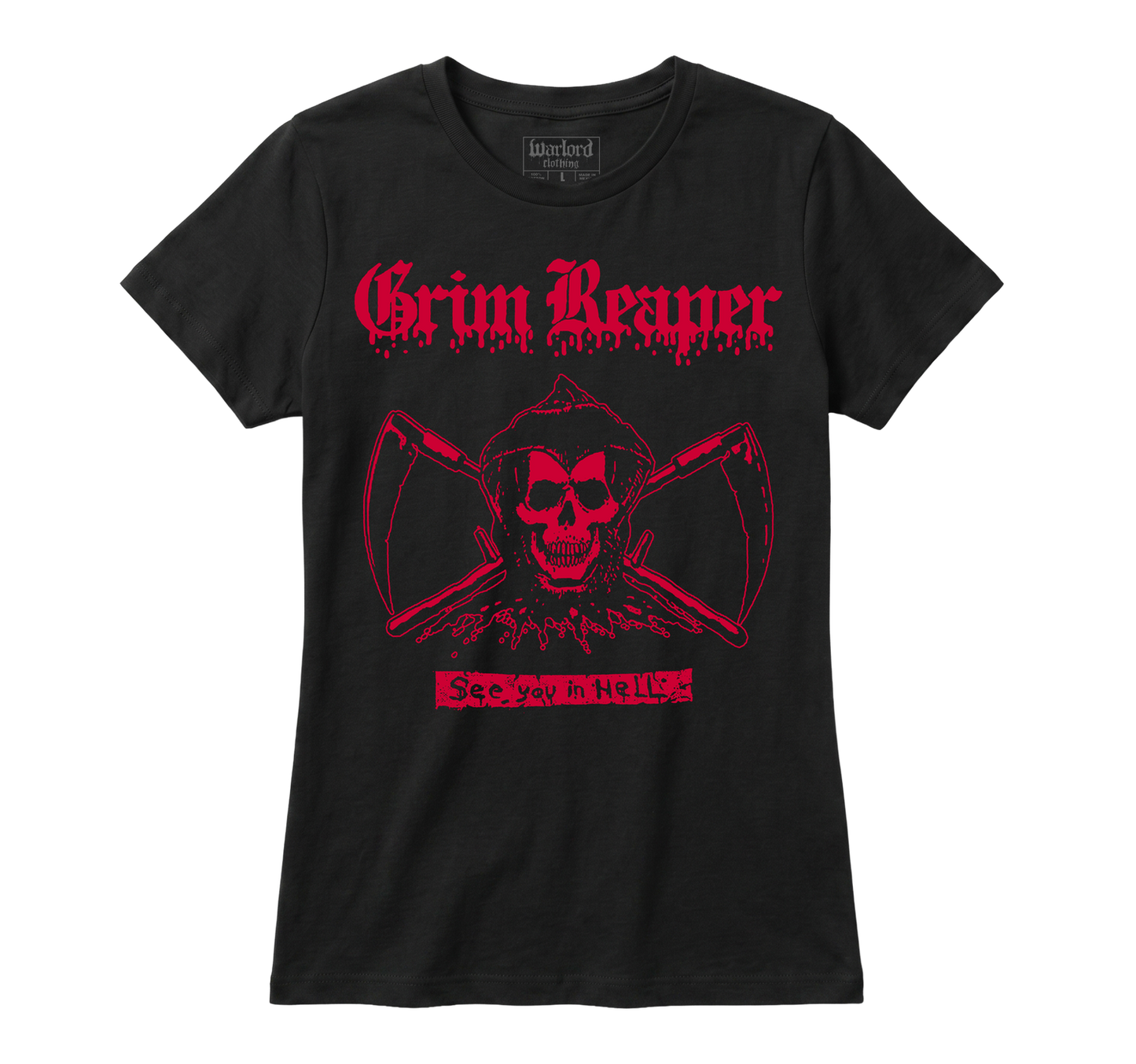 Grim Reaper - Girlie Tee