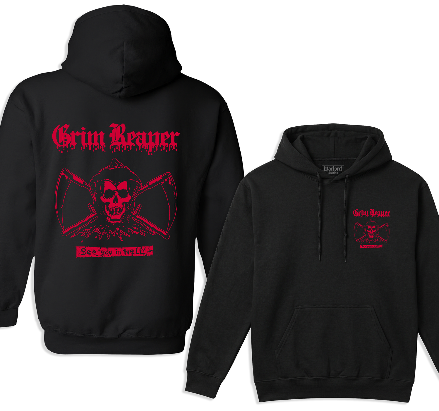 Grim Reaper - Pullover Hoodie
