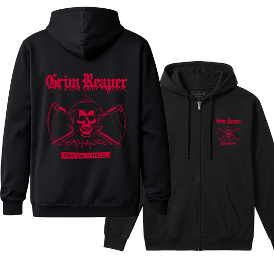 Grim Reaper - Zipper Hoodie
