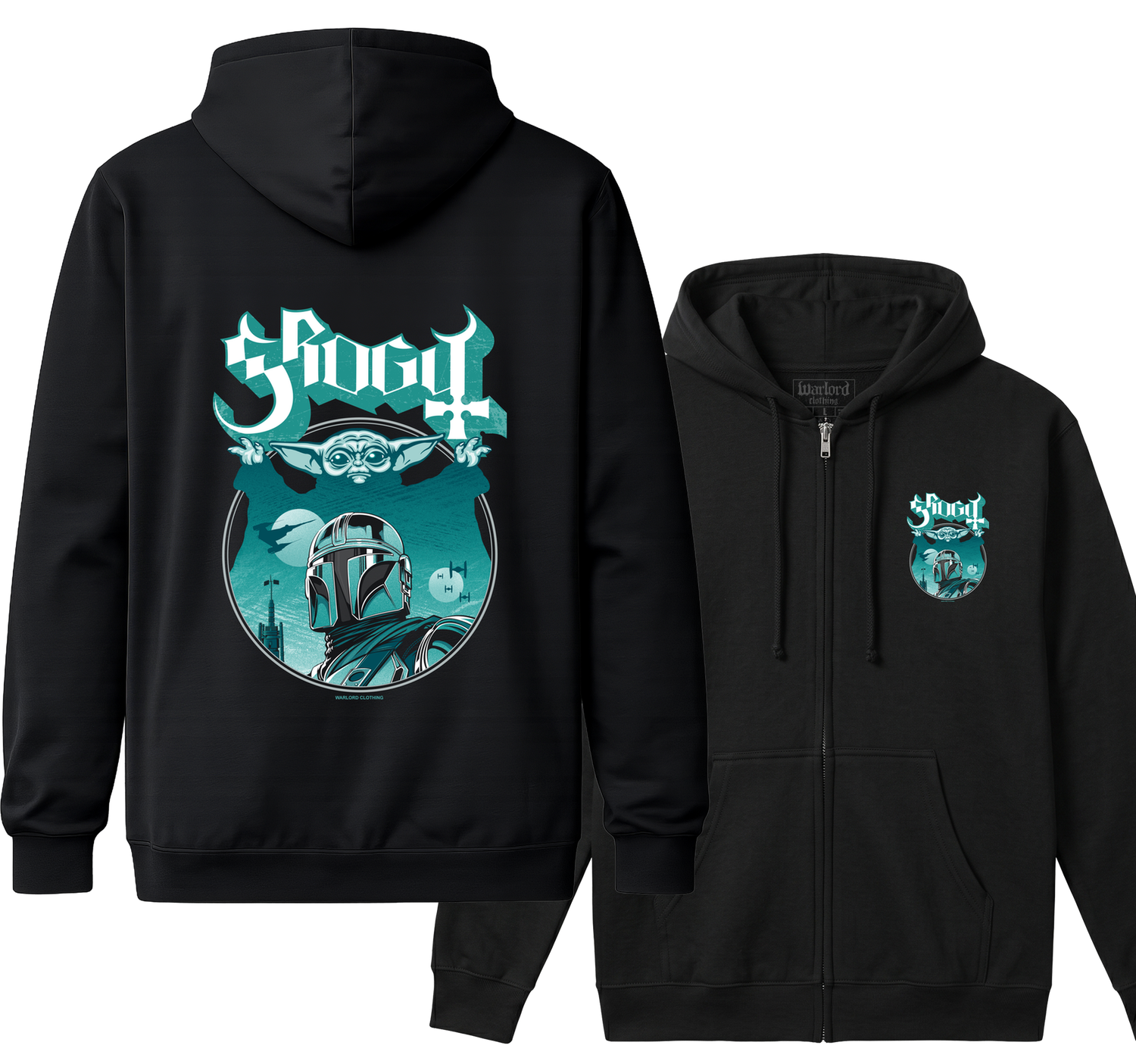 Grogu - Zipper Hoodie