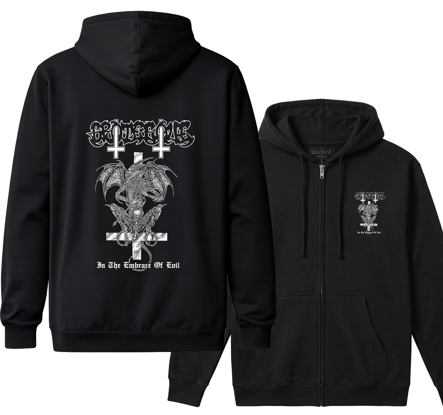 Grotesque - Zipper Hoodie