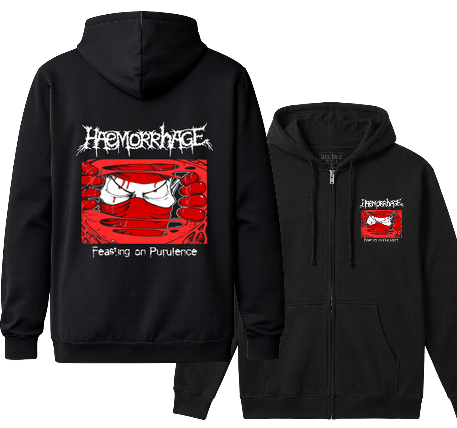 Haemorrhage - Zipper Hoodie