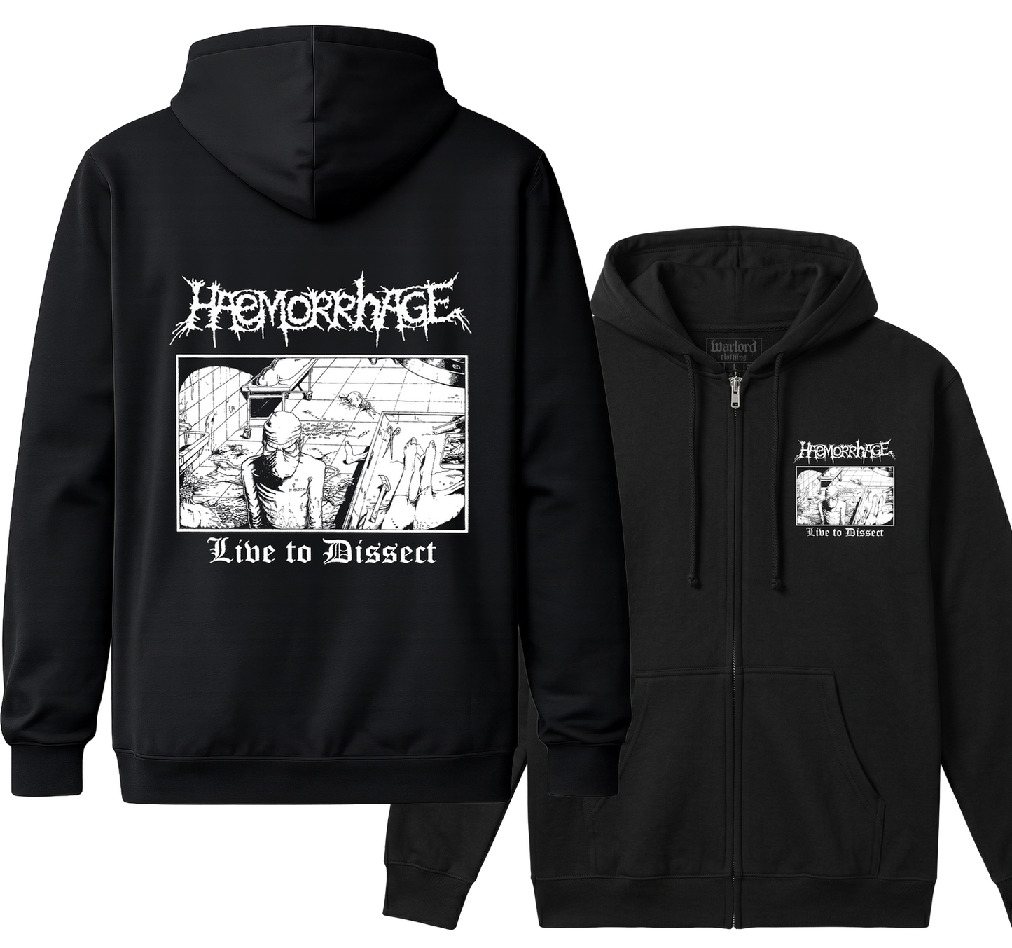 Haemorrhage - Zipper Hoodie