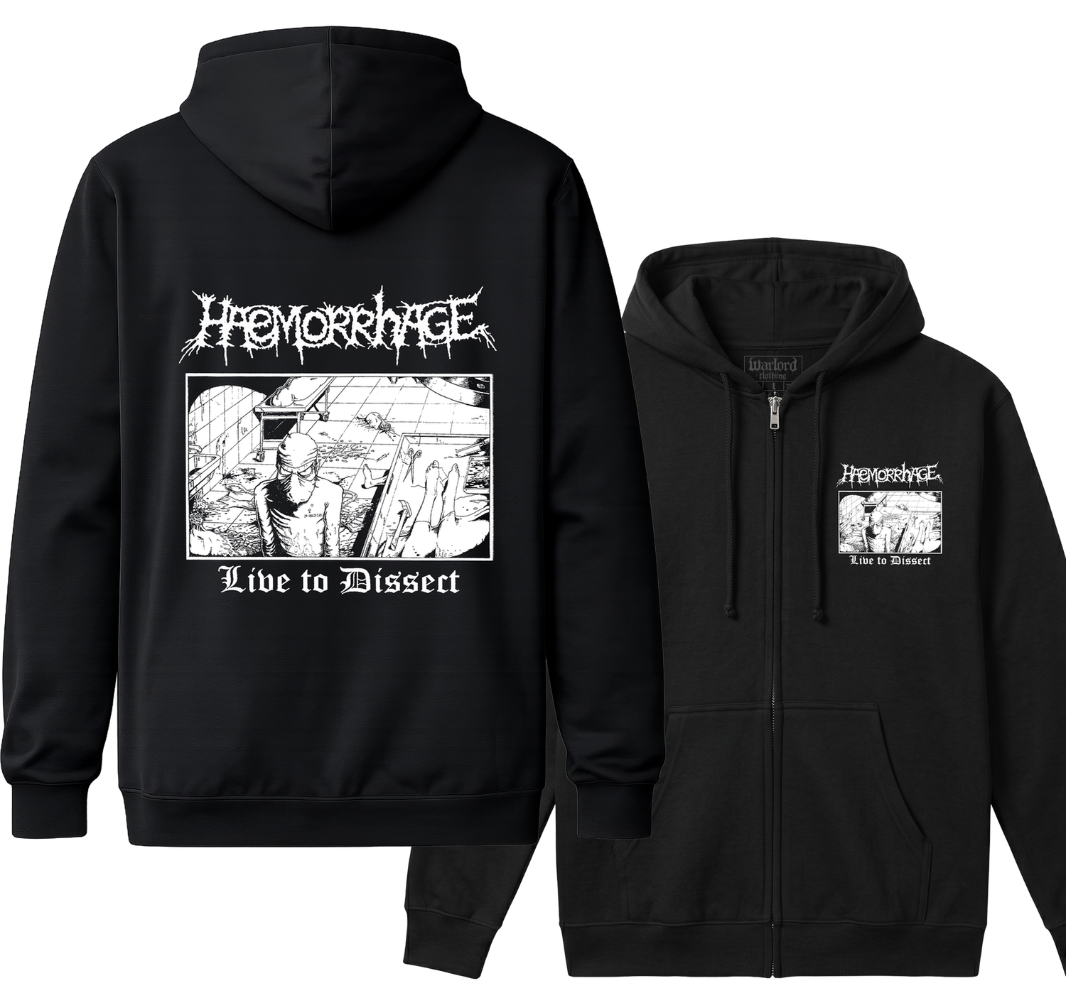 Haemorrhage - Zipper Hoodie