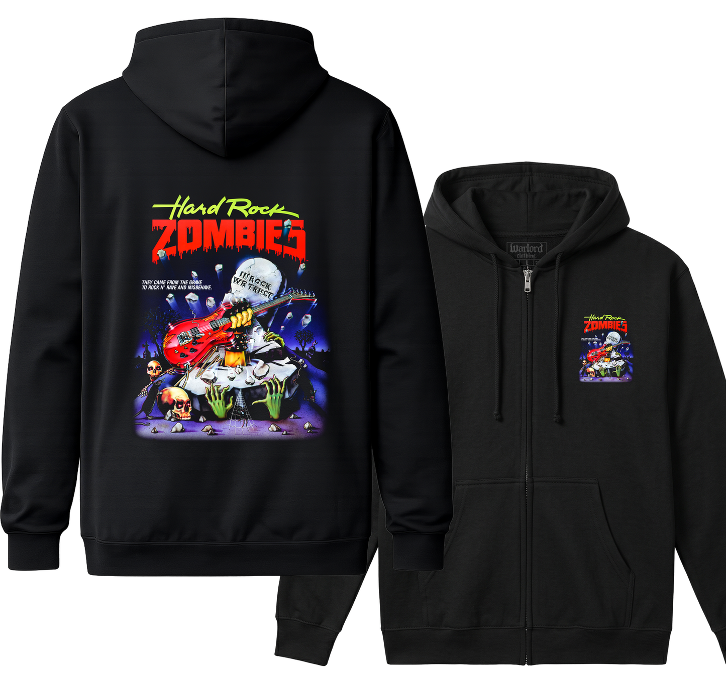Hardrock Zombies - Zipper Hoodie