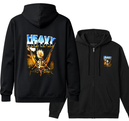 Heavy Metal - Zipper Hoodie