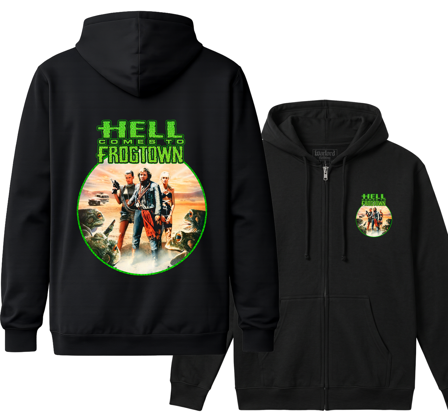 Hell Comes To Frog Town - Zipper Hoodie
