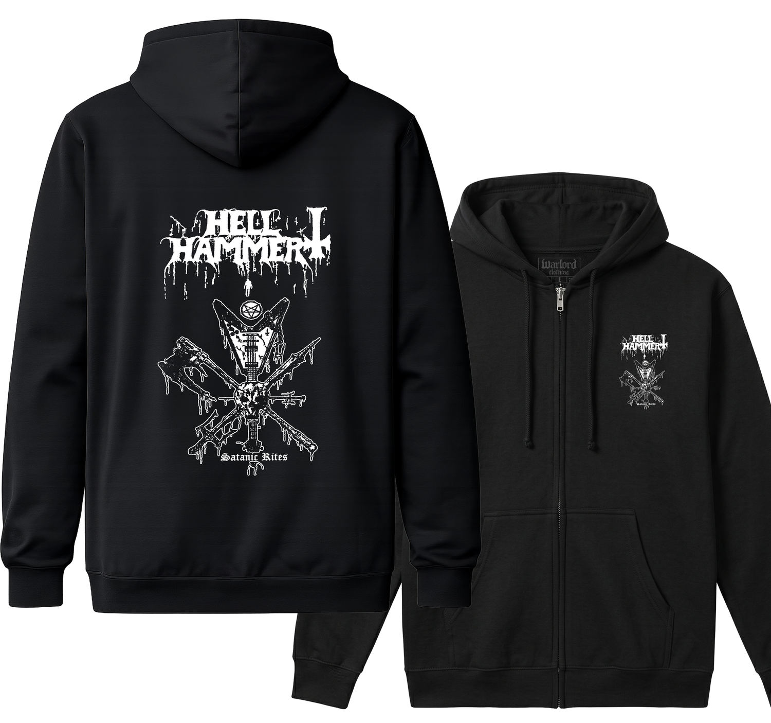 Hellhammer - Zipper Hoodie