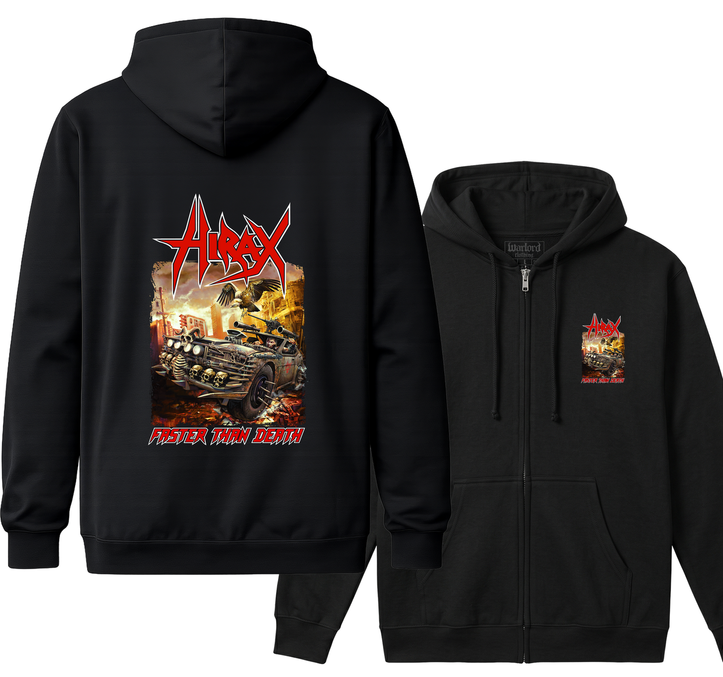 Hirax - Zipper Hoodie