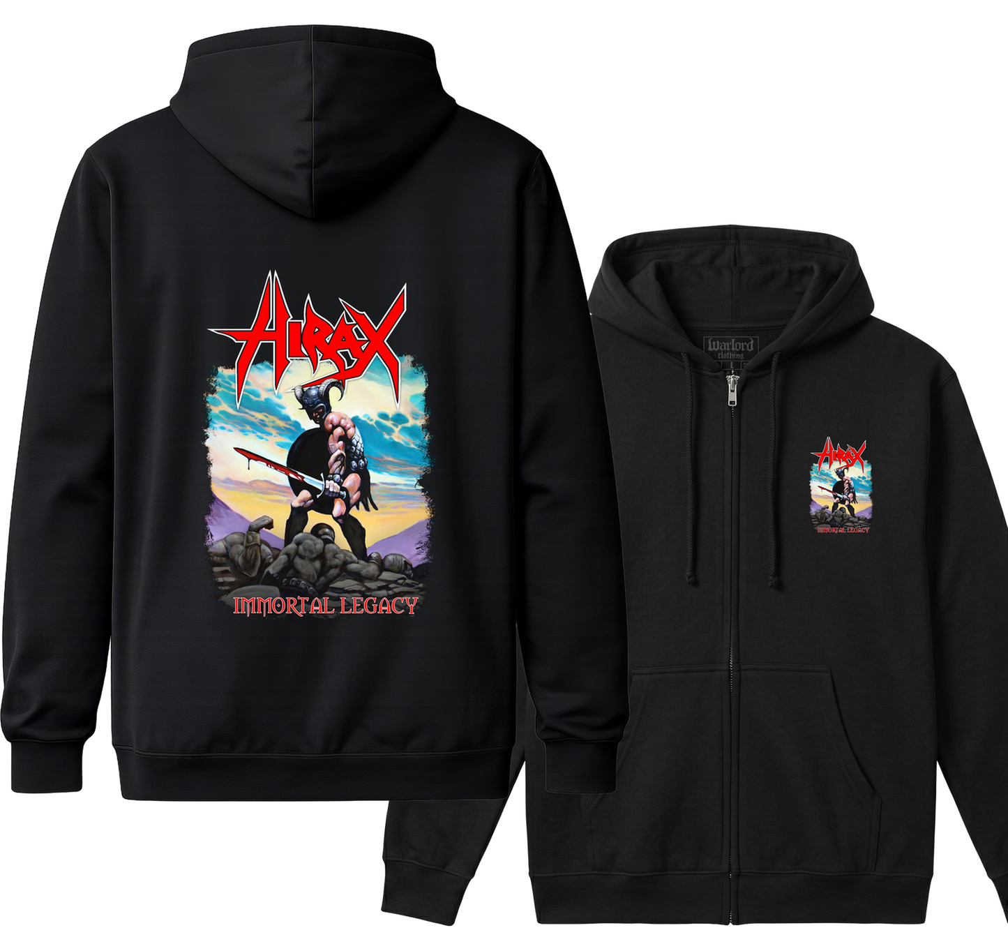 Hirax - Zipper Hoodie