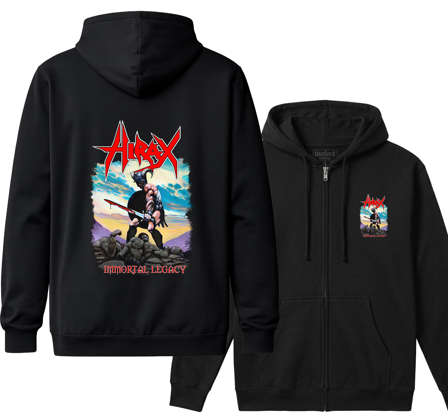 Hirax - Zipper Hoodie