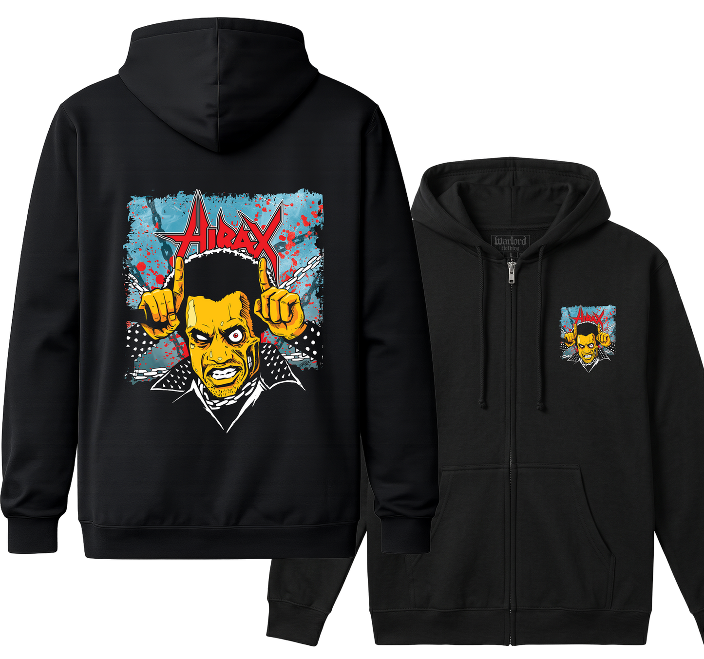 Hirax - Zipper Hoodie