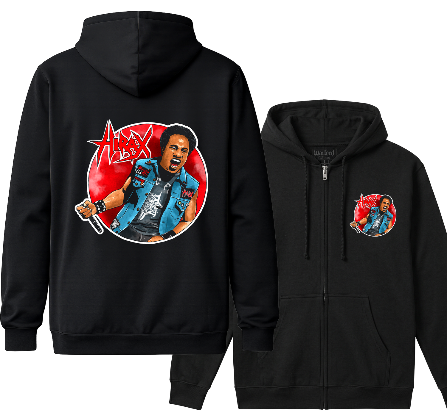 Hirax - Zipper Hoodie