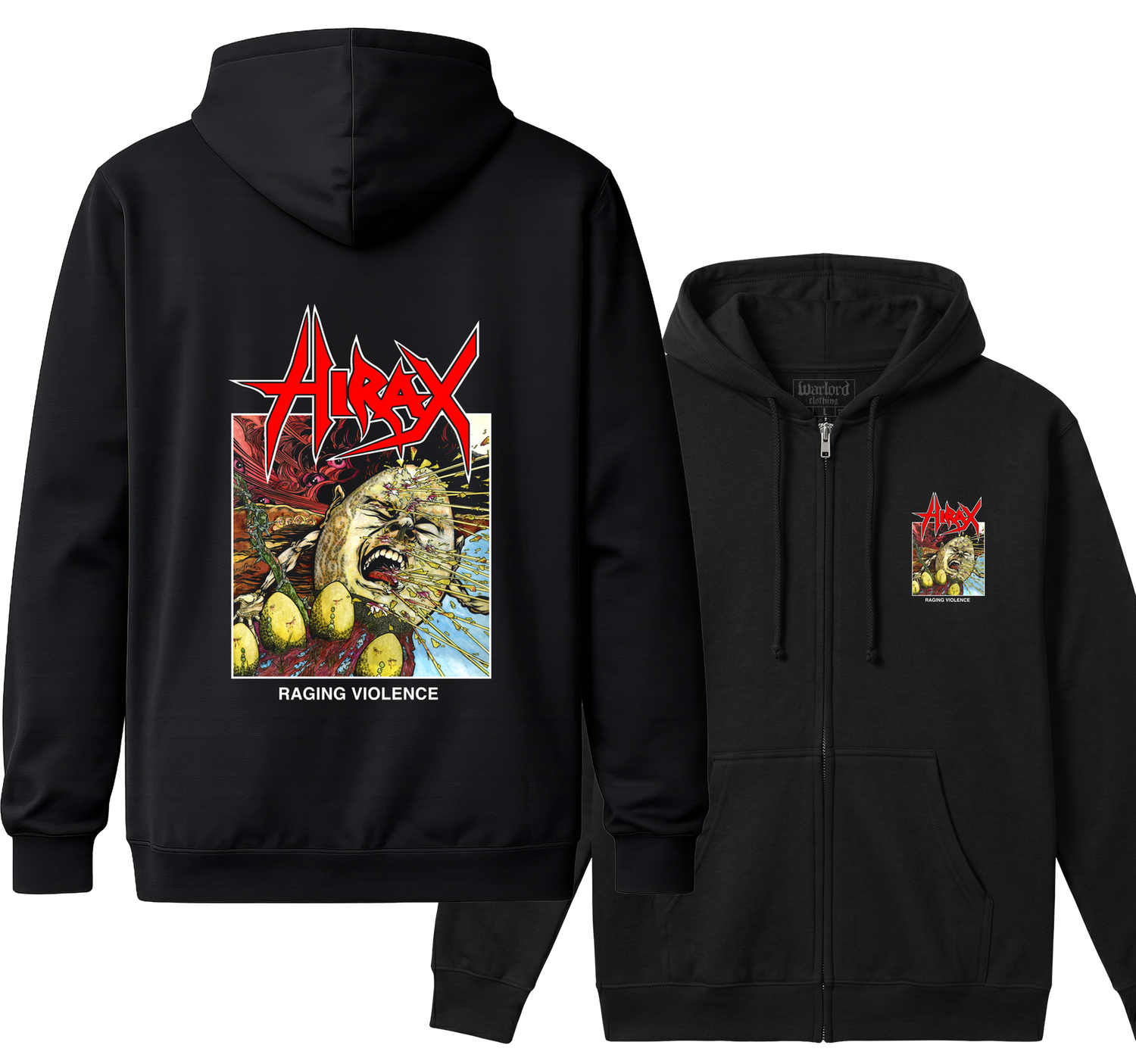 Hirax - Zipper Hoodie