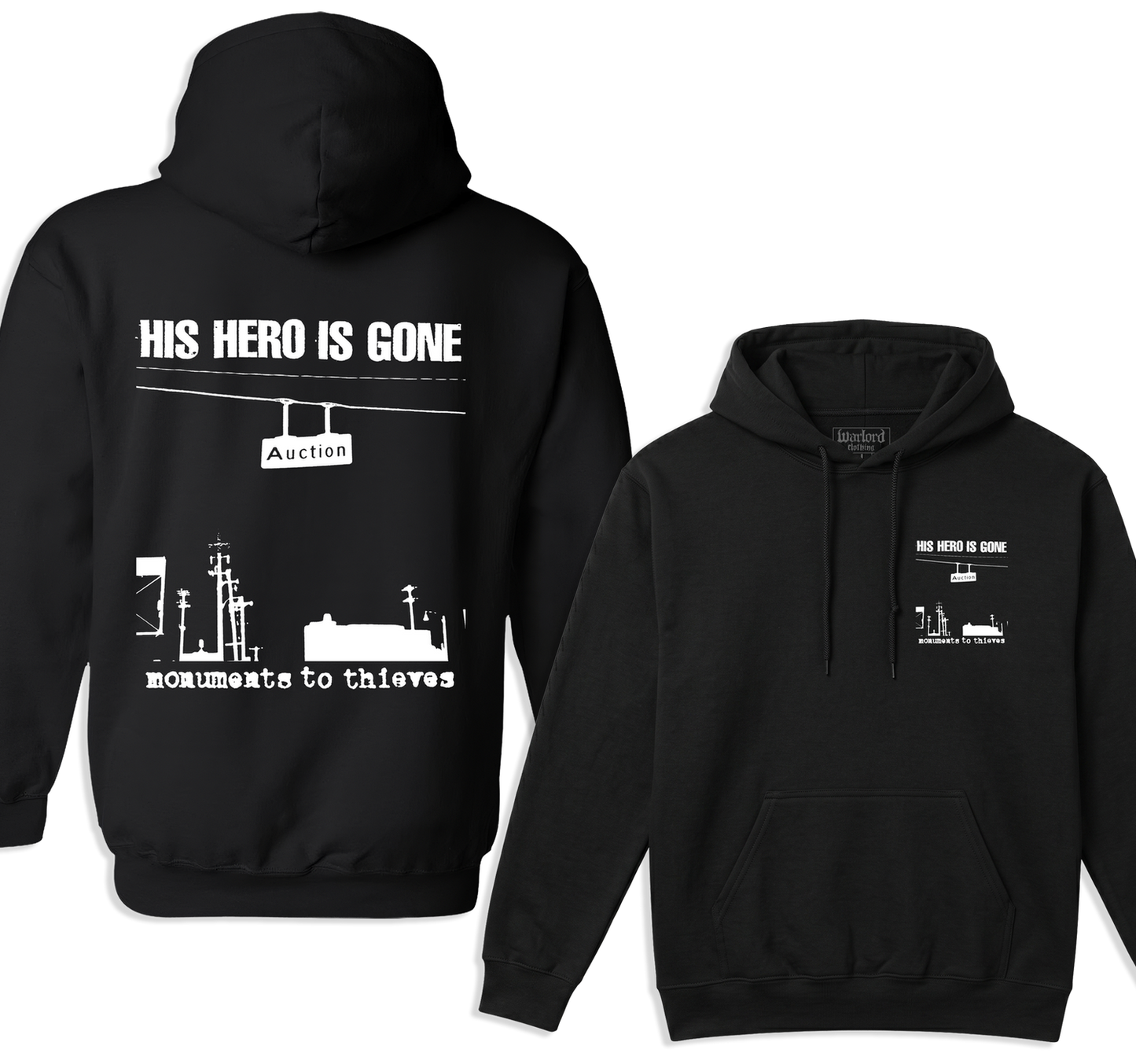 His Hero Is Gone - Pullover Hoodie
