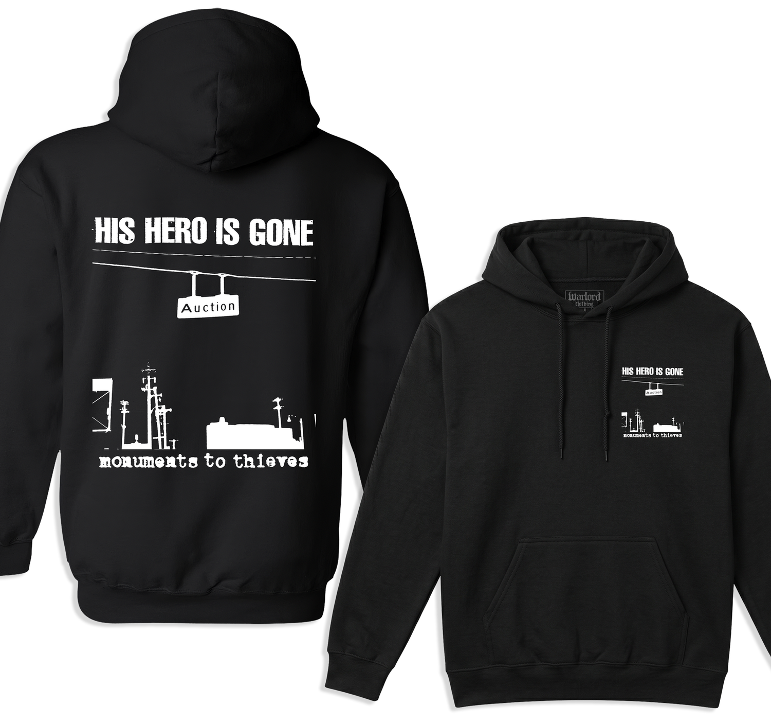 His Hero Is Gone - Pullover Hoodie