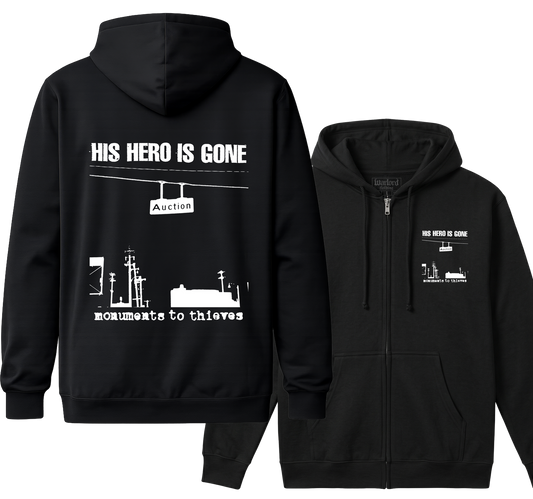 His Hero Is Gone - Zipper Hoodie