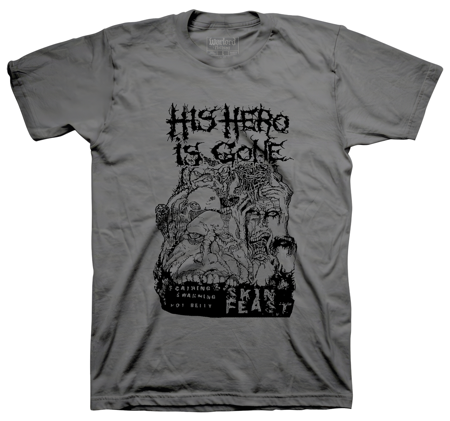 His Hero Is Gone - Charcoal