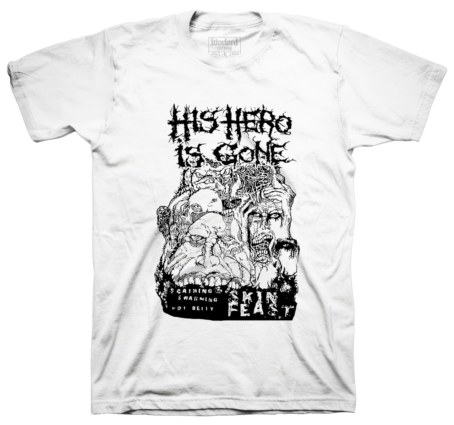 His Hero Is Gone - White