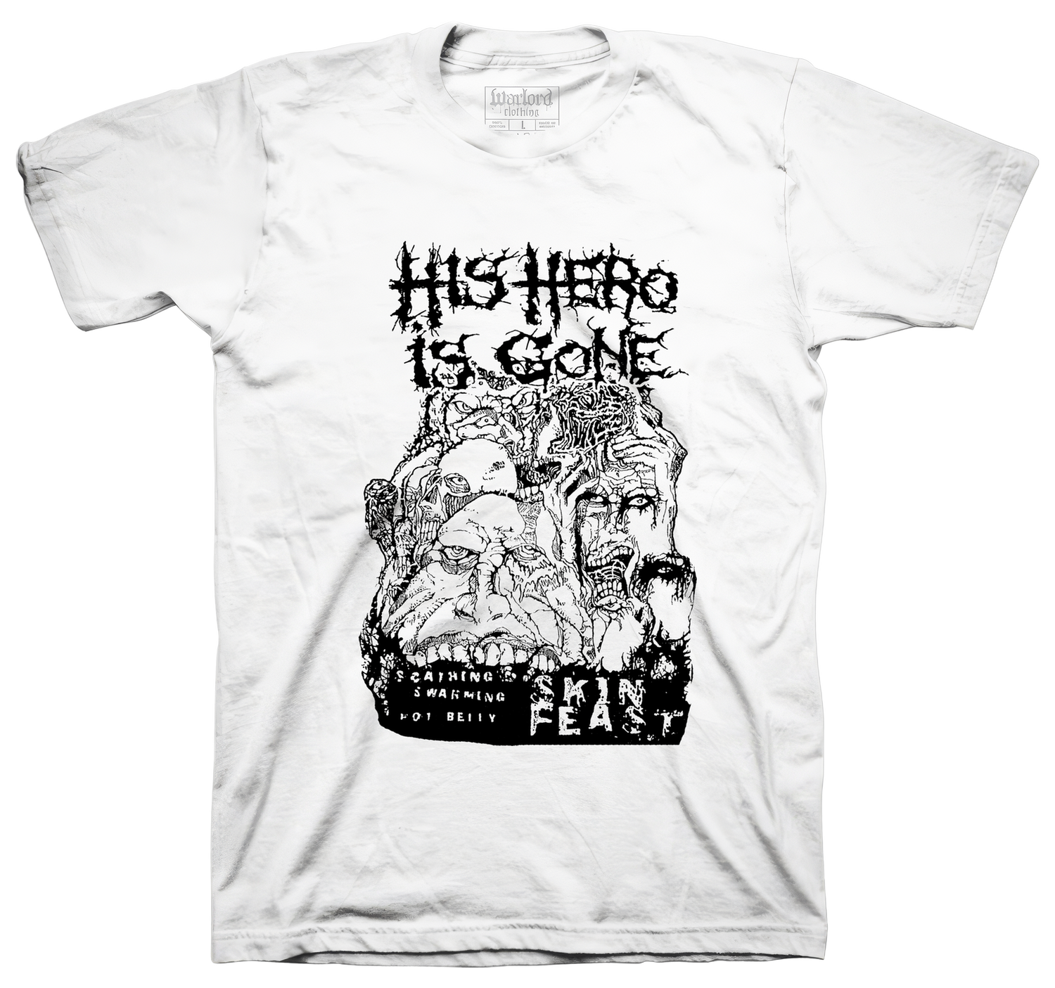 His Hero Is Gone - White