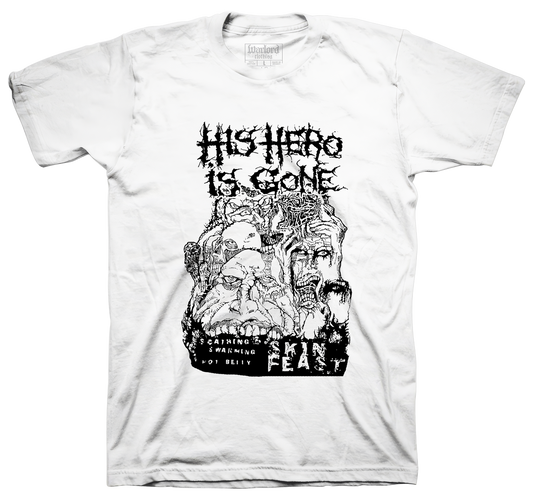 His Hero Is Gone - White