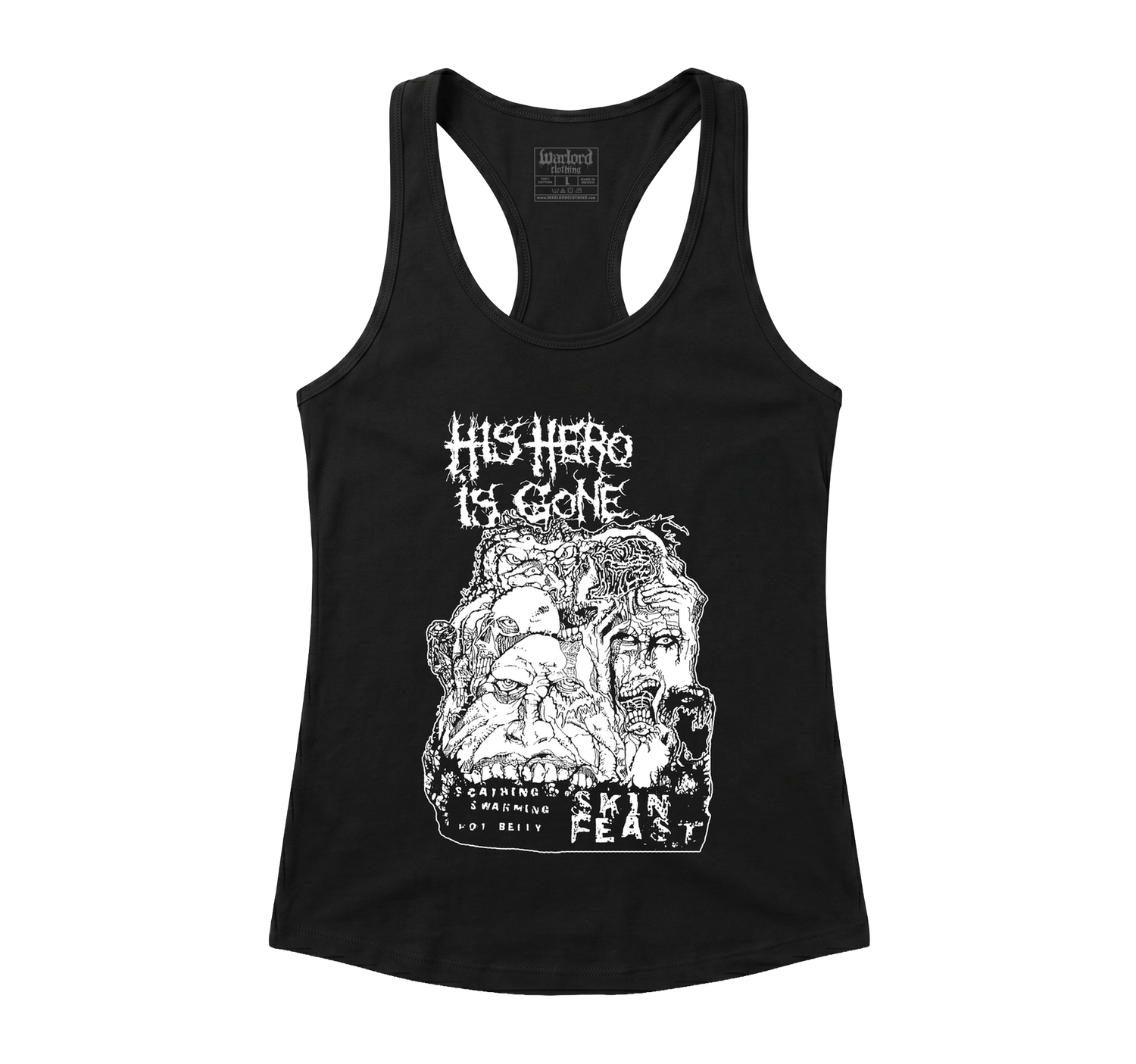 His Hero Is Gone - Racerback Tank