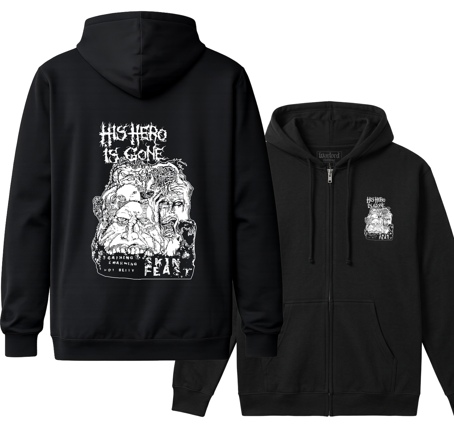 His Hero Is Gone - Zipper Hoodie