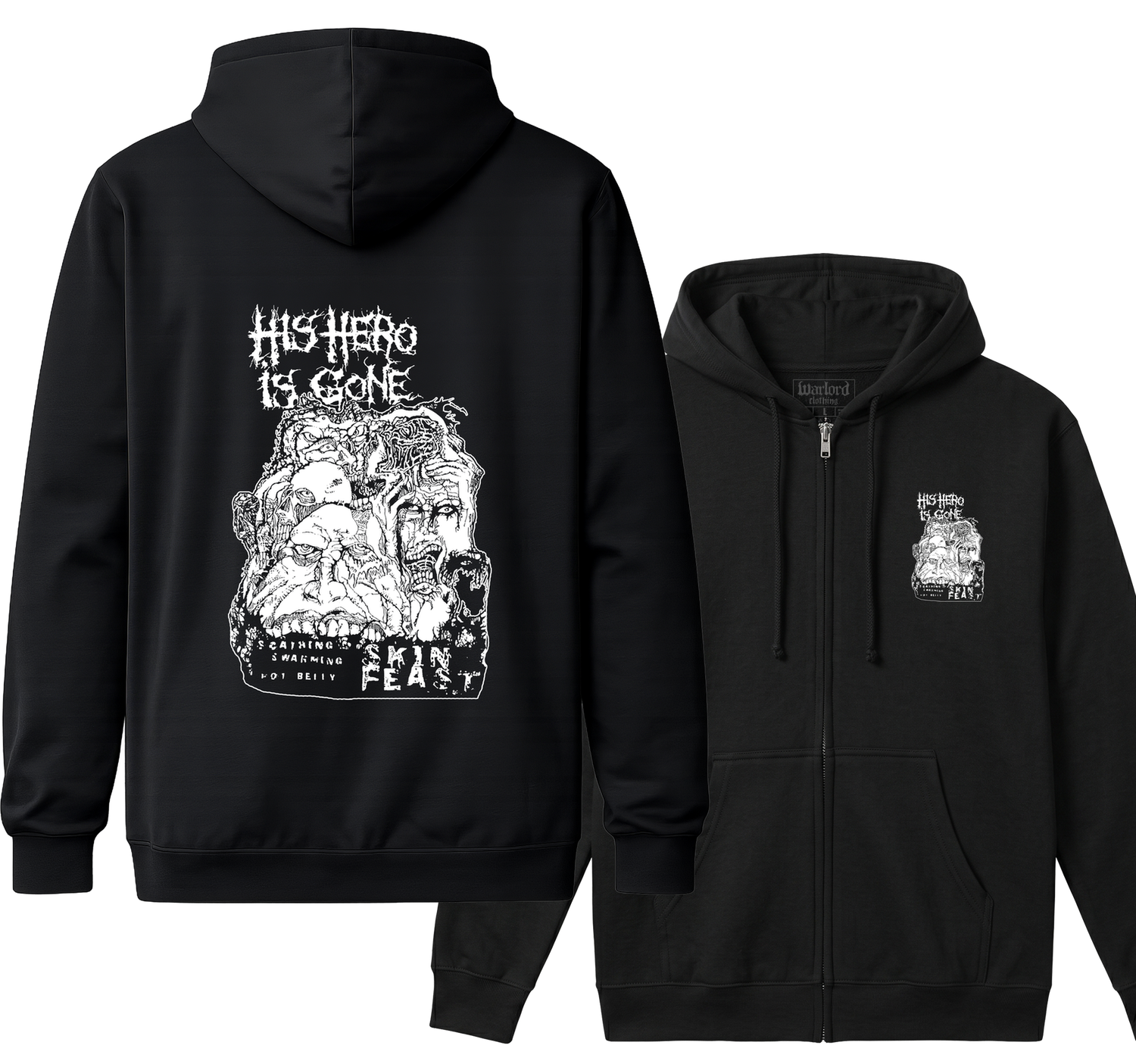 His Hero Is Gone - Zipper Hoodie