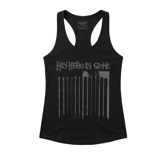 His Hero Is Gone - Racerback Tank
