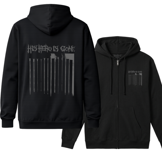 His Hero Is Gone - Zipper Hoodie