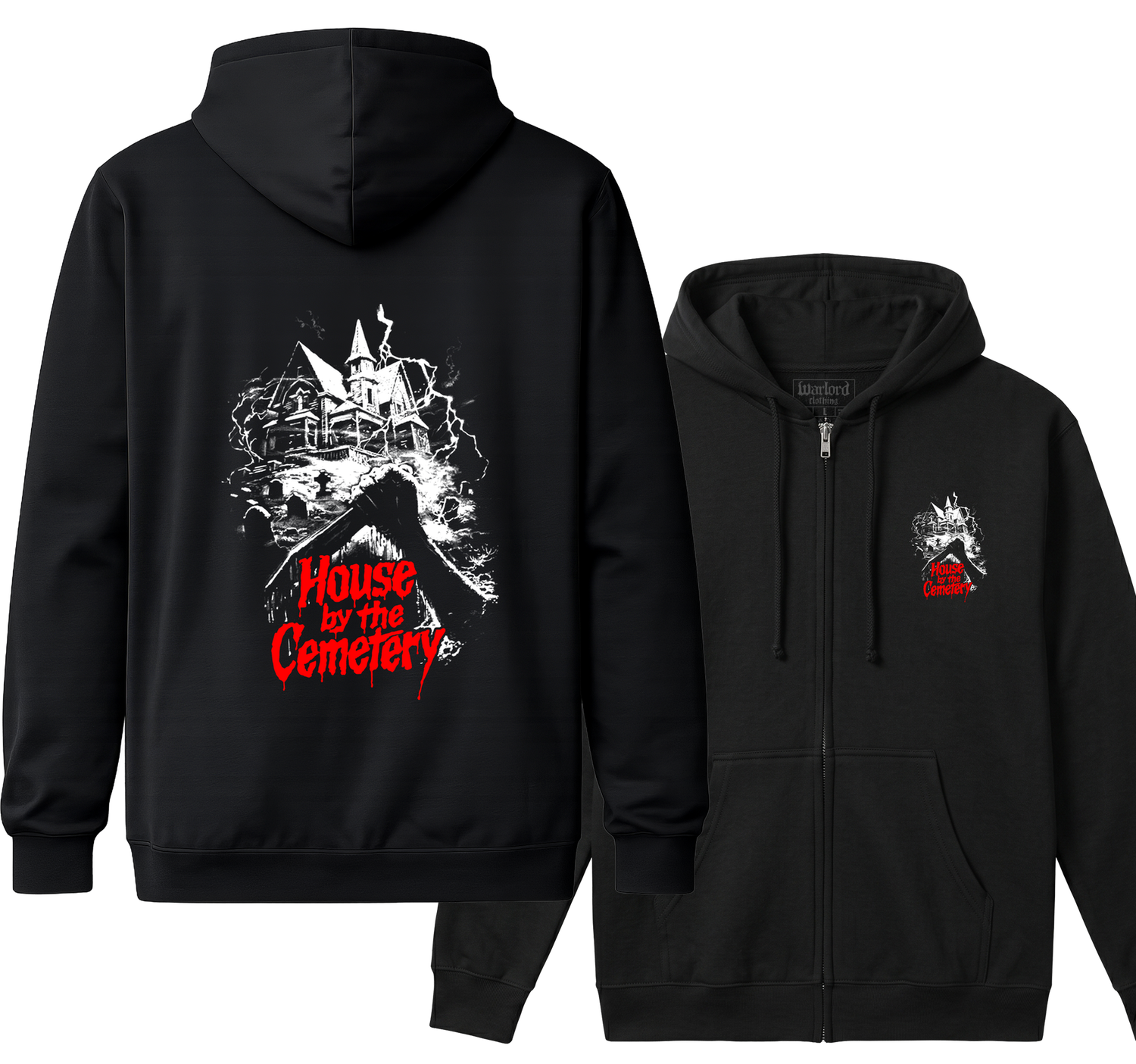 House By The Cemetery - Zipper Hoodie