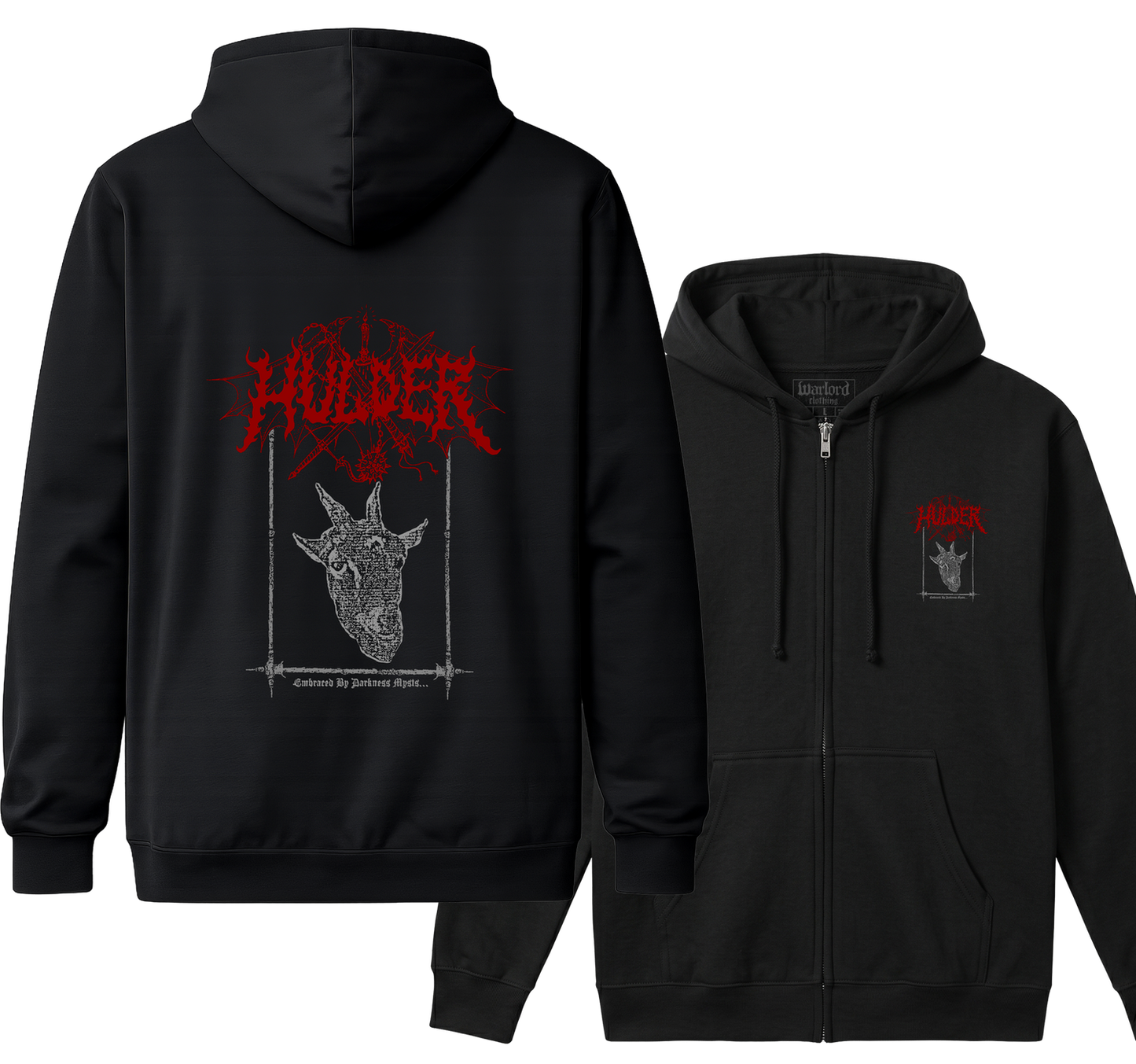 Hulder - Zipper Hoodie