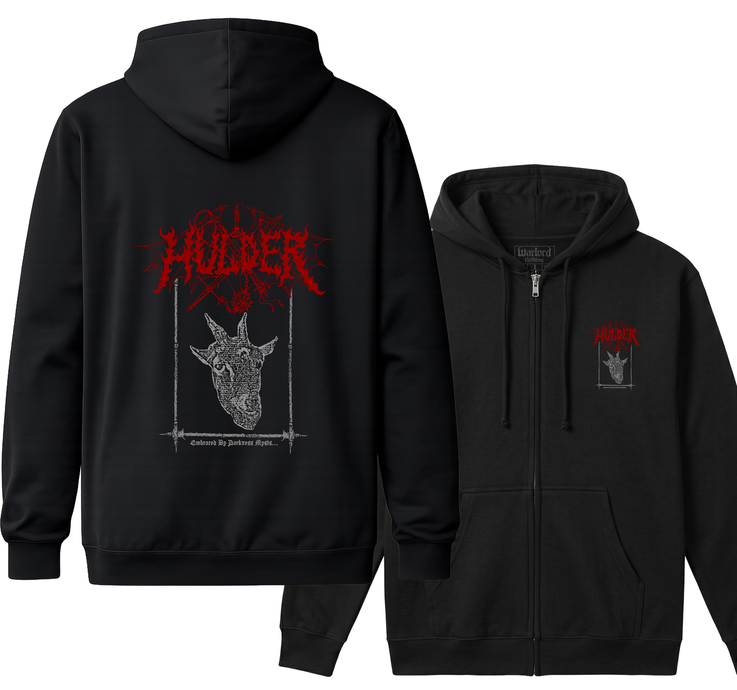 Hulder - Zipper Hoodie